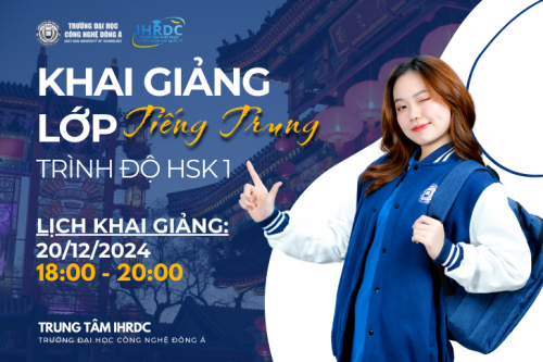 Khai giảng lớp học tiếng Trung trình độ HSK 1 khoá 04