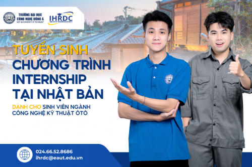 Chương trình tuyển sinh Internship ngành Công nghệ Kỹ thuật Ô tô tại Nhật Bản