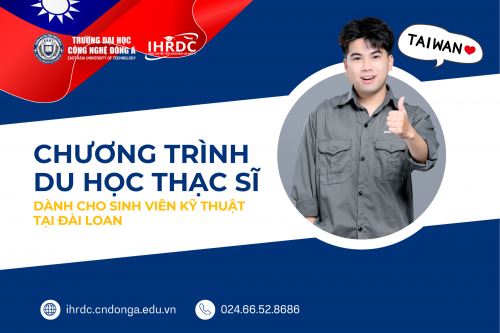 Chương trình Du học Thạc sĩ Kỹ sư tại Đài Loan