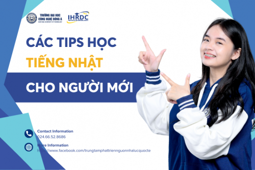 Các tips học tiếng Nhật