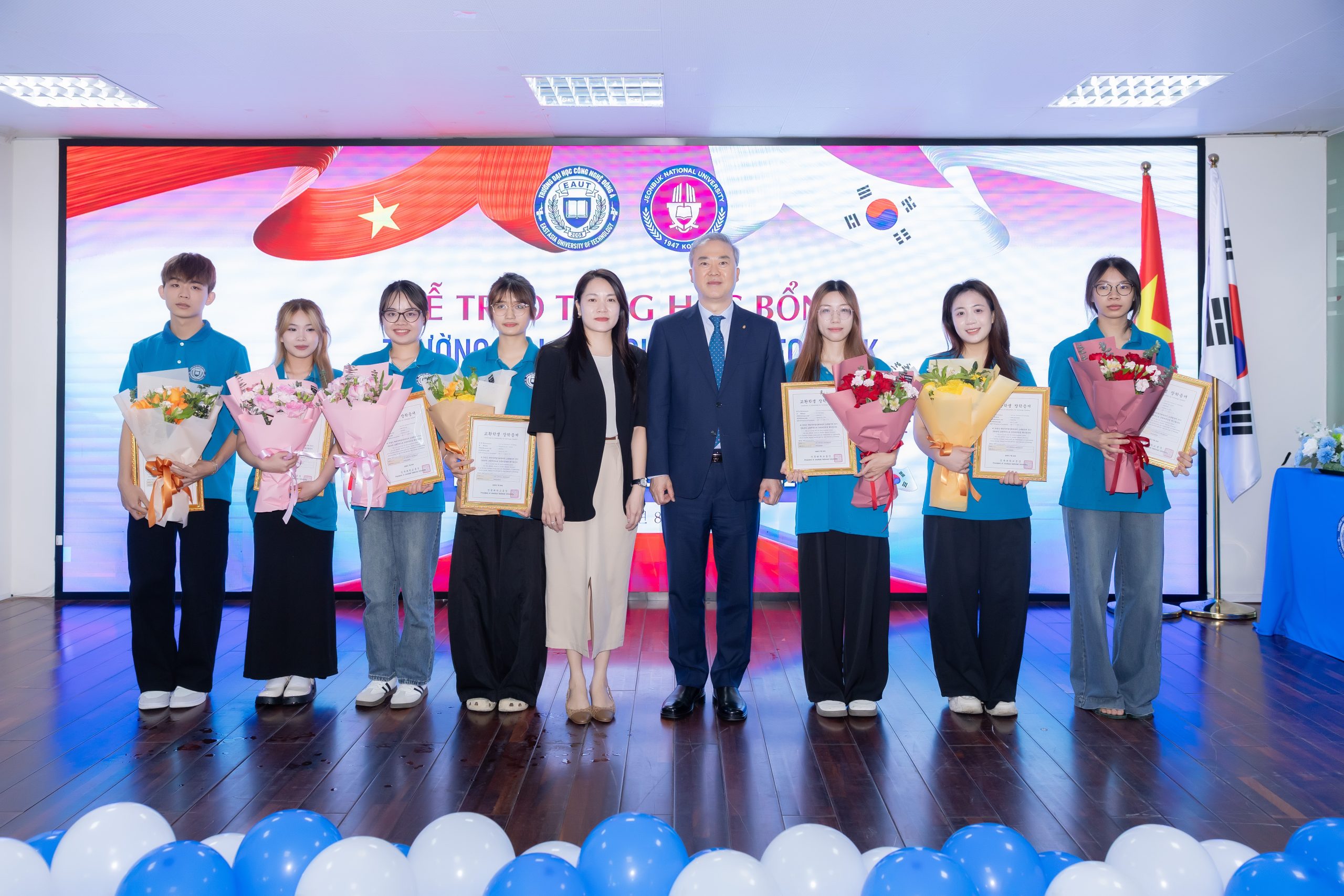 EAUT – JBNU MỞ RỘNG CƠ HỘI HỌC TẬP, TRAO ĐỔI SINH VIÊN HÀN QUỐC CÙNG IHRDC