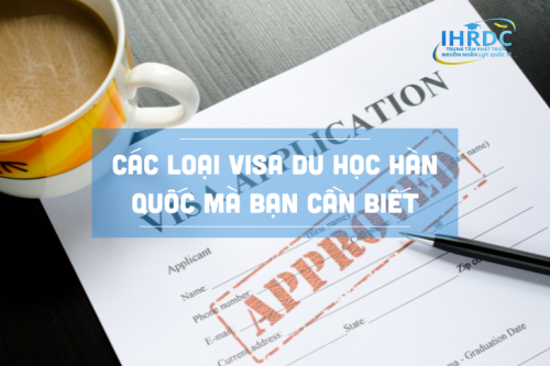 CÁC LOẠI VISA DU HỌC HÀN QUỐC MÀ BẠN CẦN BIẾT