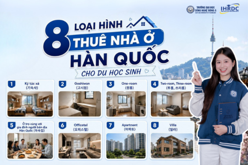 8 loại hình thuê nhà ở Hàn Quốc